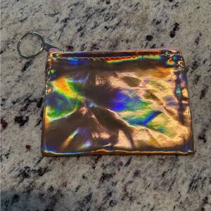 Holographic Zipper Pouch